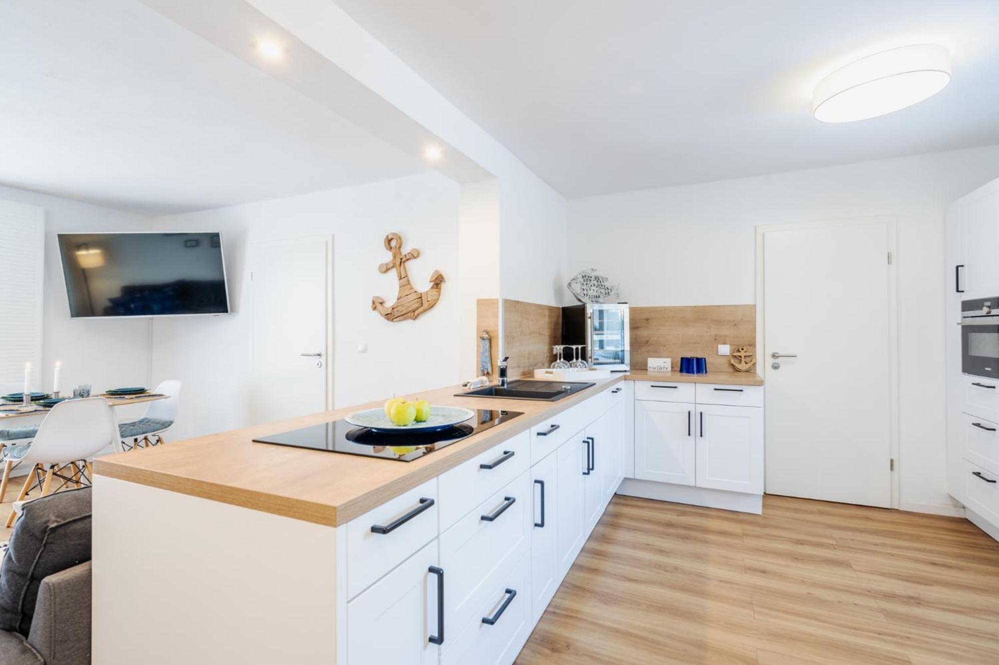 Strand Familien Doppelhaushaelfte ,,Marsi" #Familien-Urlaub Rappin Exteriér fotografie