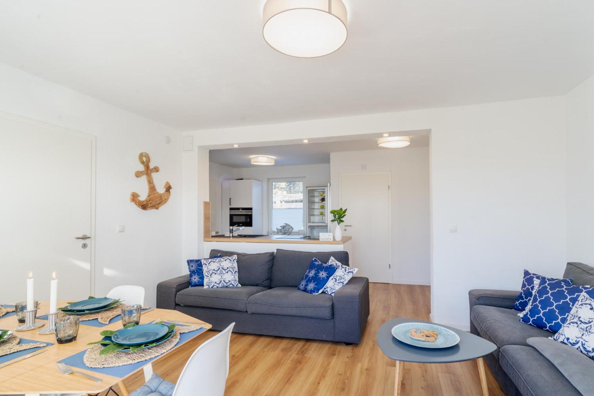 Strand Familien Doppelhaushaelfte ,,Marsi" #Familien-Urlaub Rappin Exteriér fotografie