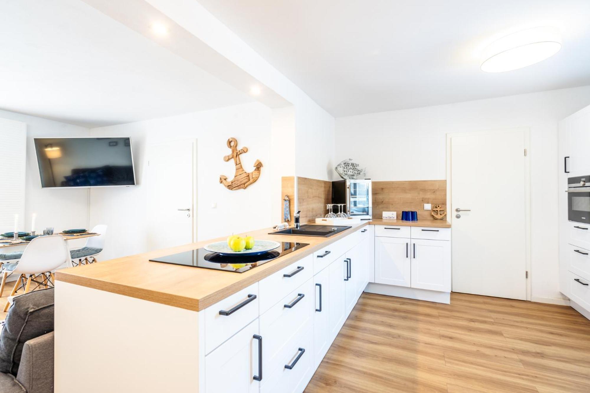 Strand Familien Doppelhaushaelfte ,,Marsi" #Familien-Urlaub Rappin Exteriér fotografie